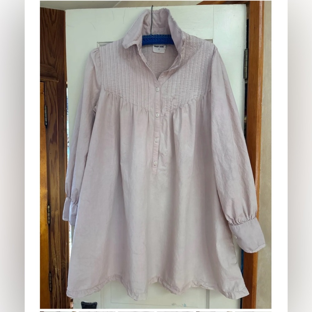 Rudy Jude Lilac Painters Dress